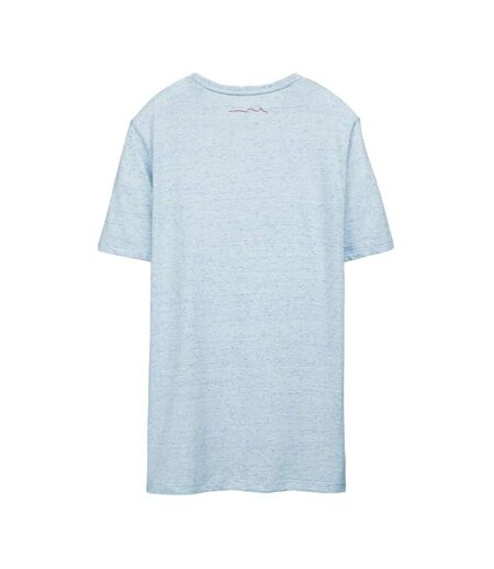 T-shirt bleu chiné homme teddy smith chine - 3xl