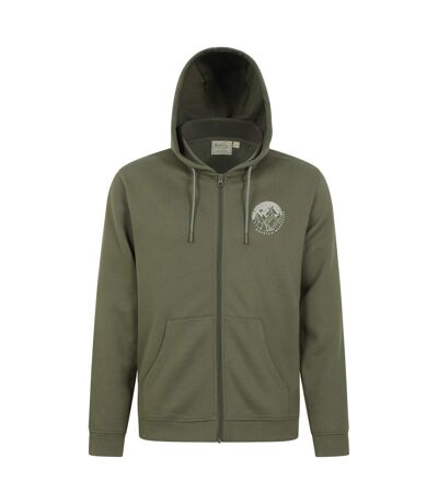 Veste À Capuche Homme Vert Kaki Mountain Warehouse