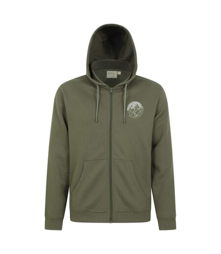 Veste À Capuche Homme Vert Kaki Mountain Warehouse