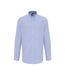 Chemise Homme Blanc Bleu Oxford Premier-1