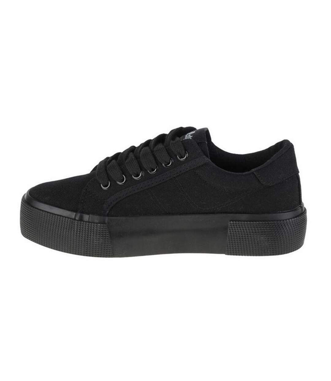 Baskets Motif/style Logo Femme Noir Lee Cooper-2