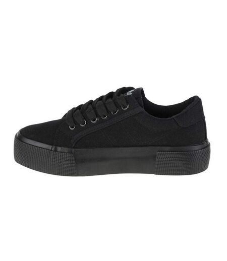 Baskets Motif/style Logo Femme Noir Lee Cooper