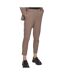 Pantalon marron femme vila vivarone slim 7/8-1