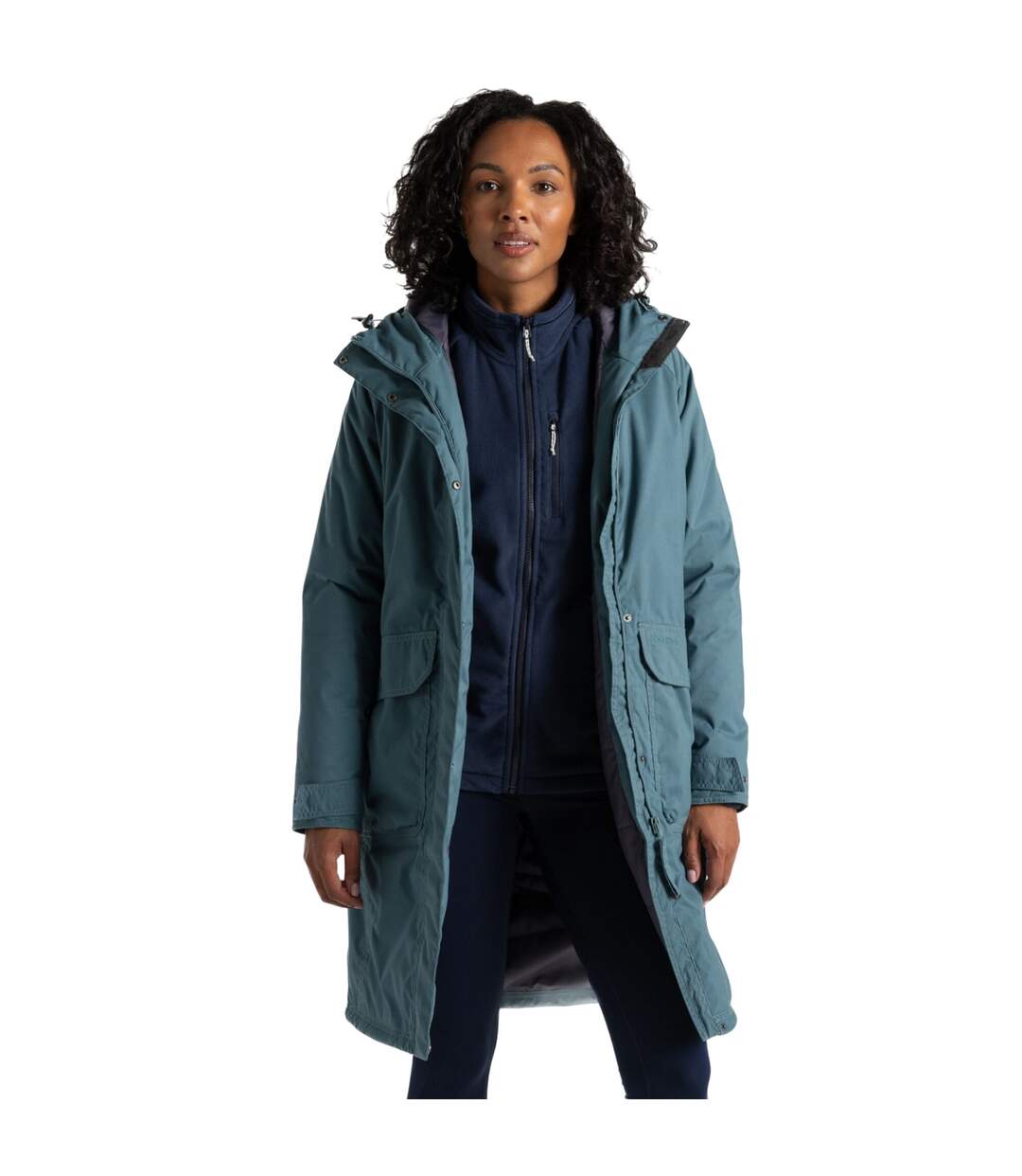 Veste imperméable rosalind femme bleu mer Craghoppers-3