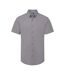 Mens Supreme Oxford Shirt Steel Grey Premier-1