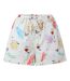 Short De Survêtement Motif/style Imprimé Graphique Femme Crème Never Fully Dressed-1
