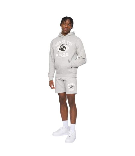 Mens prop shorts grey marl Kings Will Dream