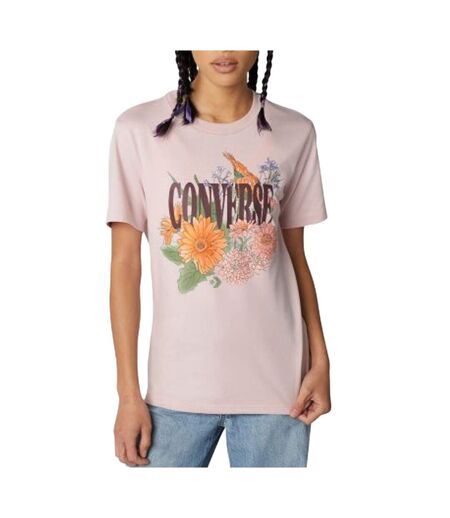 T-shirt Rose Femme Converse Desert Floral