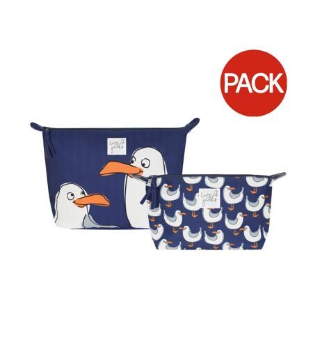 Ensemble De Trousse De Toilette Motif/style Mouette Taille Unique Bleu Lazy Jacks