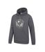Mens Get Ready For Adventure Hoodie Charcoal Mountain Warehouse-3