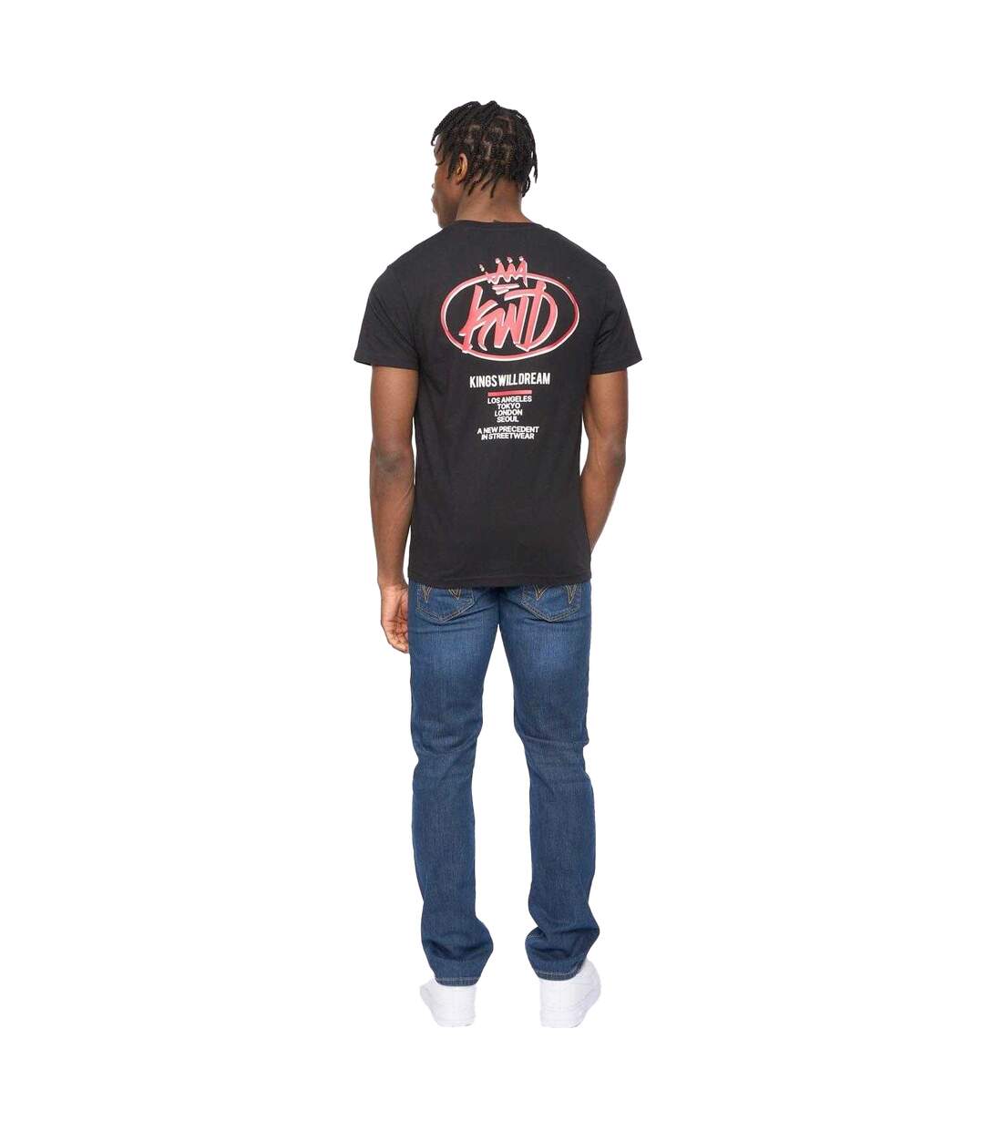 T-shirt Soap Homme Noir Kings Will Dream-3