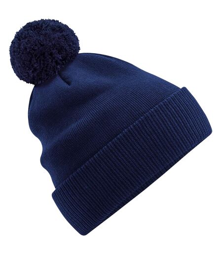 Bonnet snowstar adulte bleu marine Beechfield