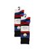 6 Pairs Mens Multipack Bamboo Dress Socks with Stylish Stripes and Polka Dots-2