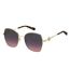 Womens/ladies Butterfly Sunglasses One Size Gold Brown Marc Jacobs-2