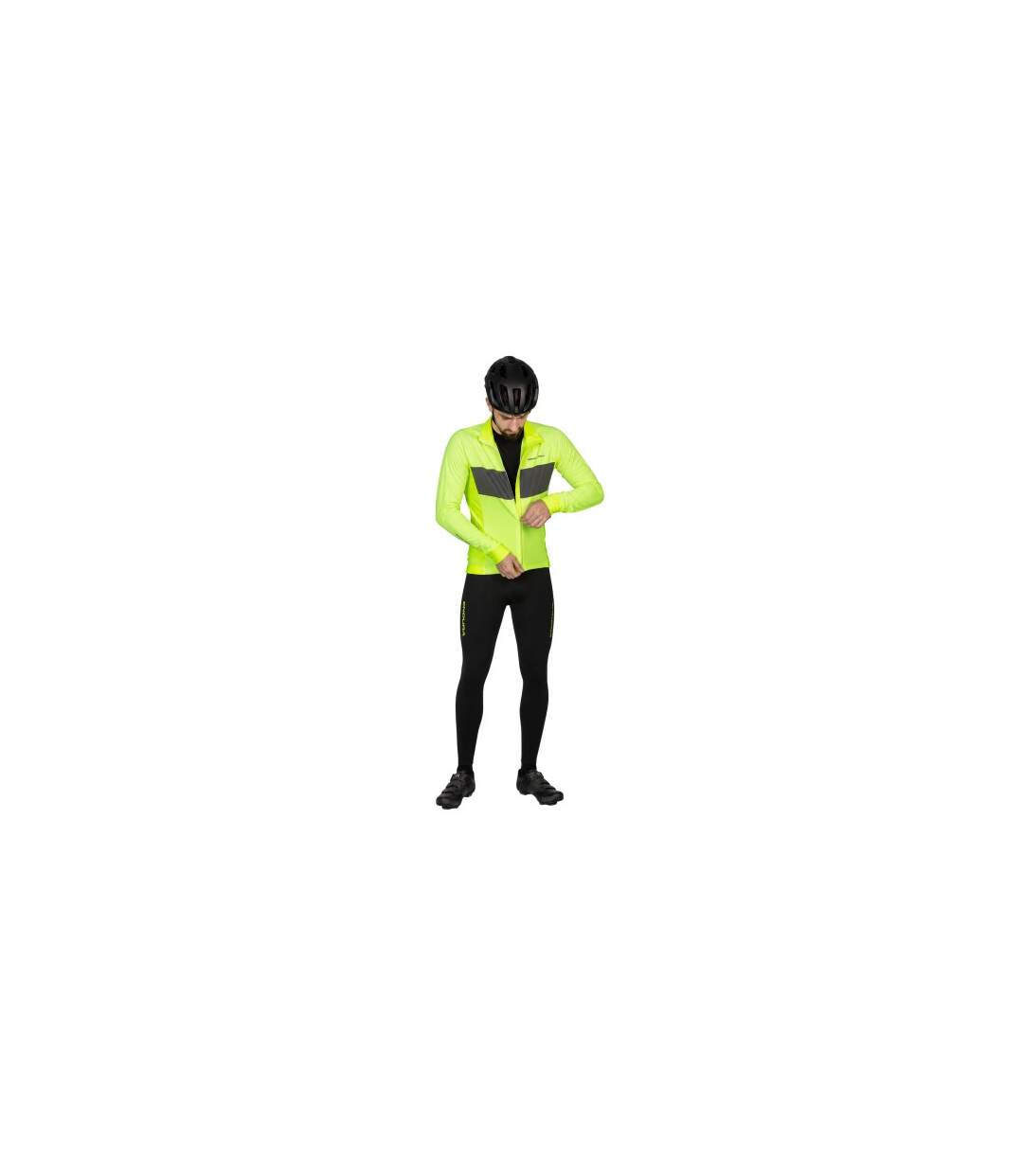 Mens Jetstream Ii Cycling Jersey Bright Yellow Endura-1
