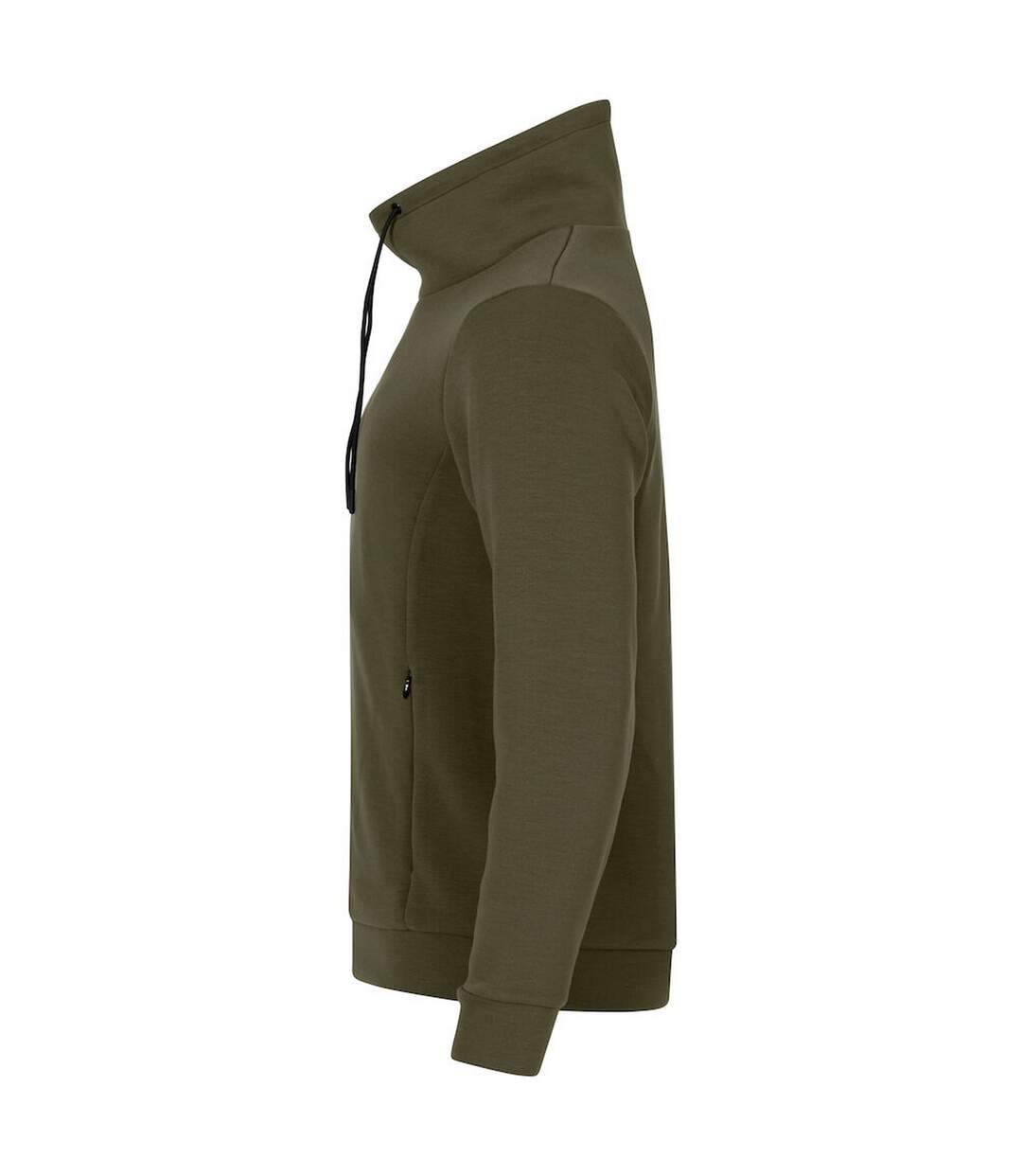 Sweat À Capuche Hobart Homme Vert Kaki Clique-3