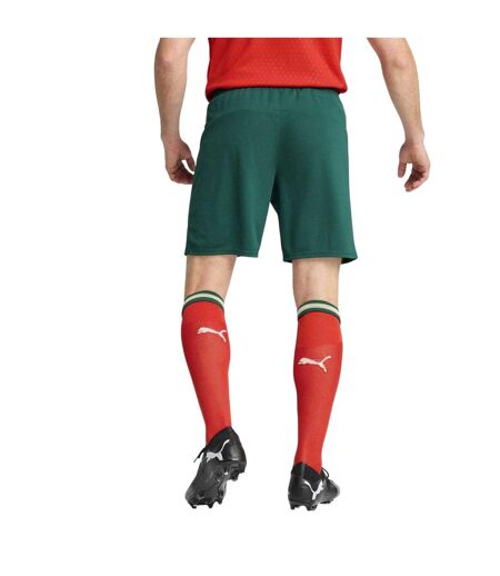 Unisex Adult 2025 Portugal Home Shorts Green Puma
