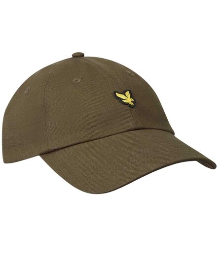 Casquette Motif/style Logo Brodé Kaki Lyle & Scott