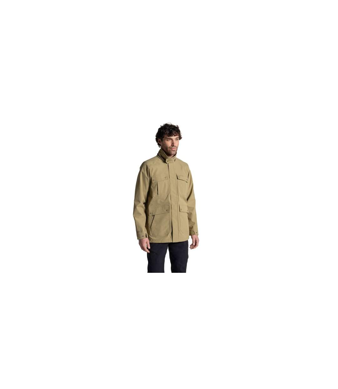 Veste Imperméable Sandarac Homme Kaki Craghoppers-1
