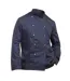 Mens Economy Long Sleeve Chefs Jacket / Chefswear Black Dennys-1