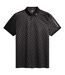 Mens Ikat Collared Polo Shirt Black J.Lindeberg-2