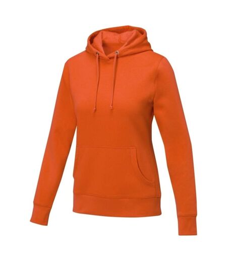 Womens/ladies charon hoodie orange Elevate