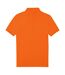 Polo homme orange vif B&C B&C