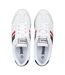 Baskets Motif/style À Rayures Russell Classic Homme Blanc Bleu Marine Rouge Lonsdale-3