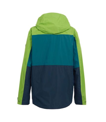 Mens maland waterproof jacket piquant green/moroccan blue Regatta