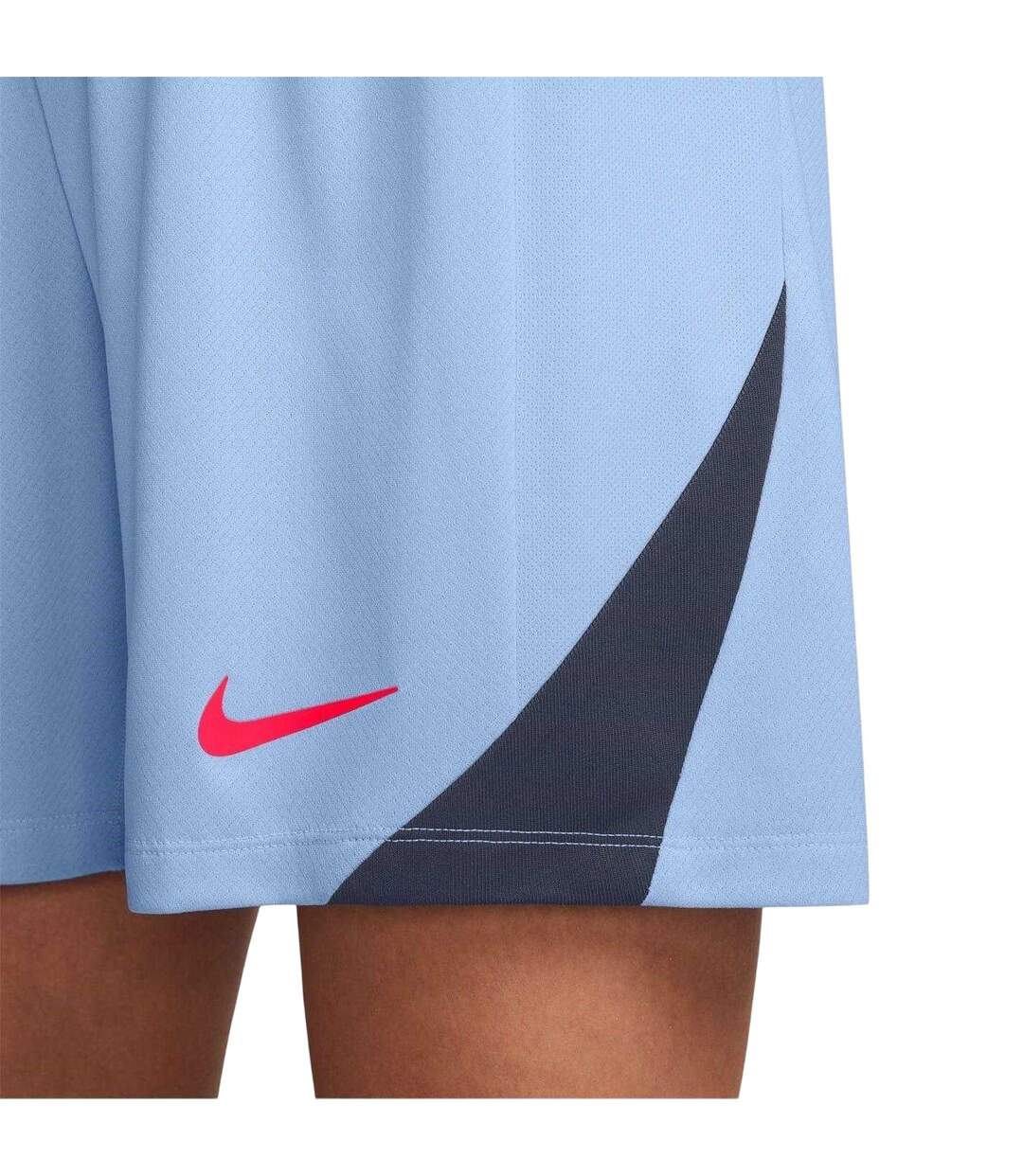 Womens/ladies Strike Football Shorts Blue Grey Nike-4