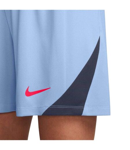 Womens/ladies Strike Football Shorts Blue Grey Nike