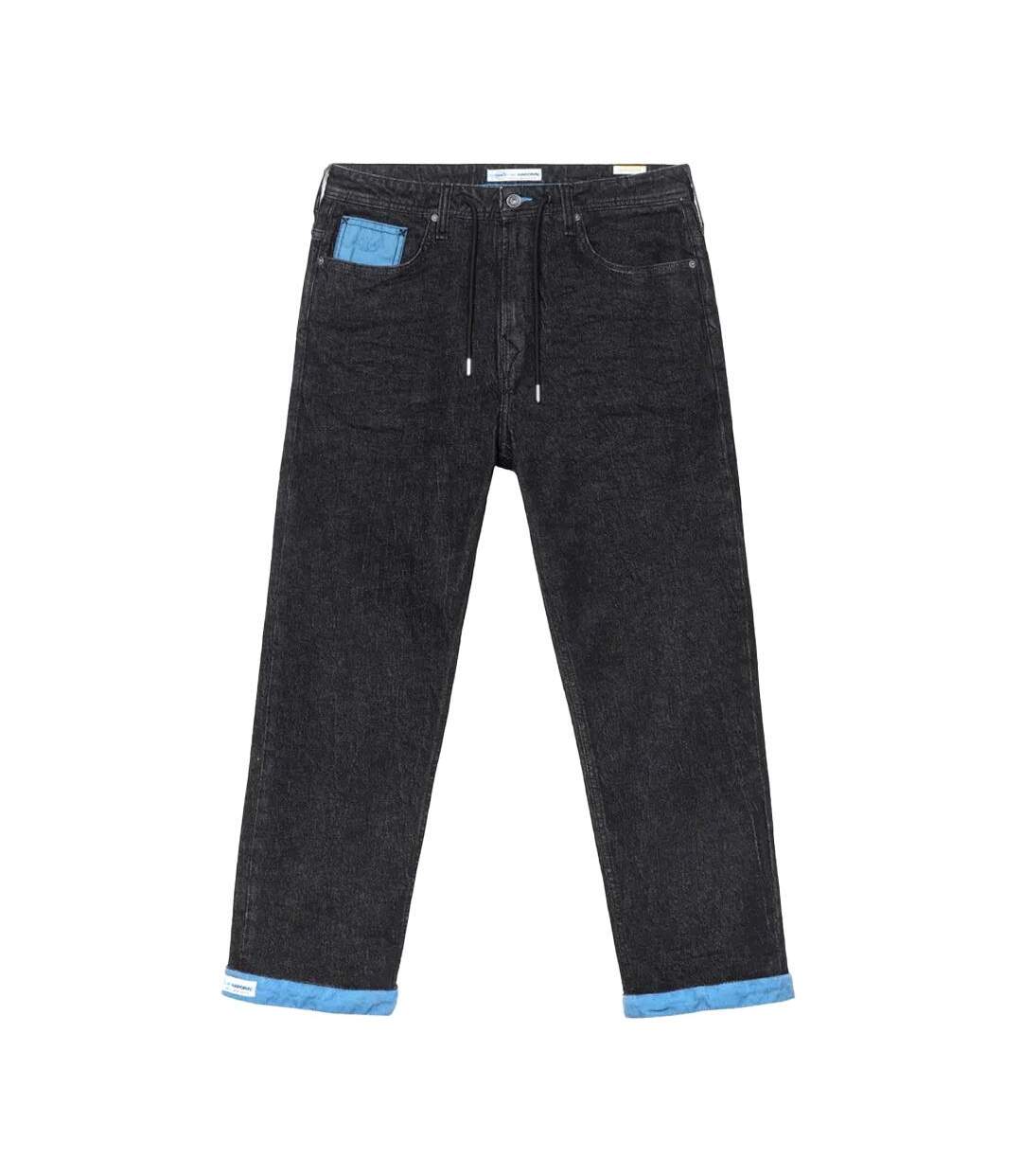 Jean noir/bleu homme kaporal rony-1