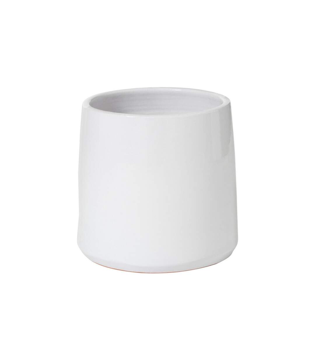 Cache Pot en Céramique Tolga 24cm Blanc-1