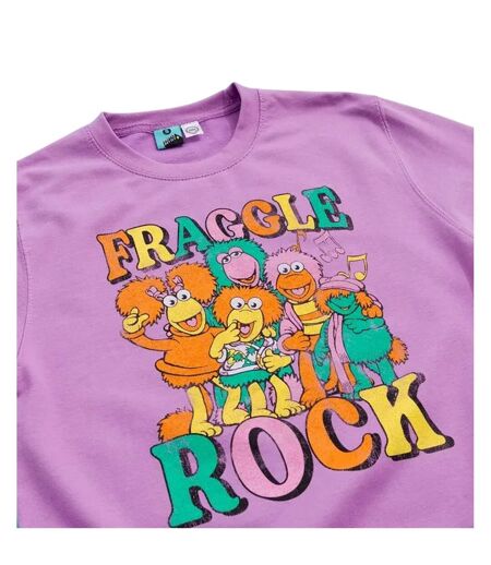 Sweatshirt Unisexe Adulte Danse Rose Pâle Fraggle Rock