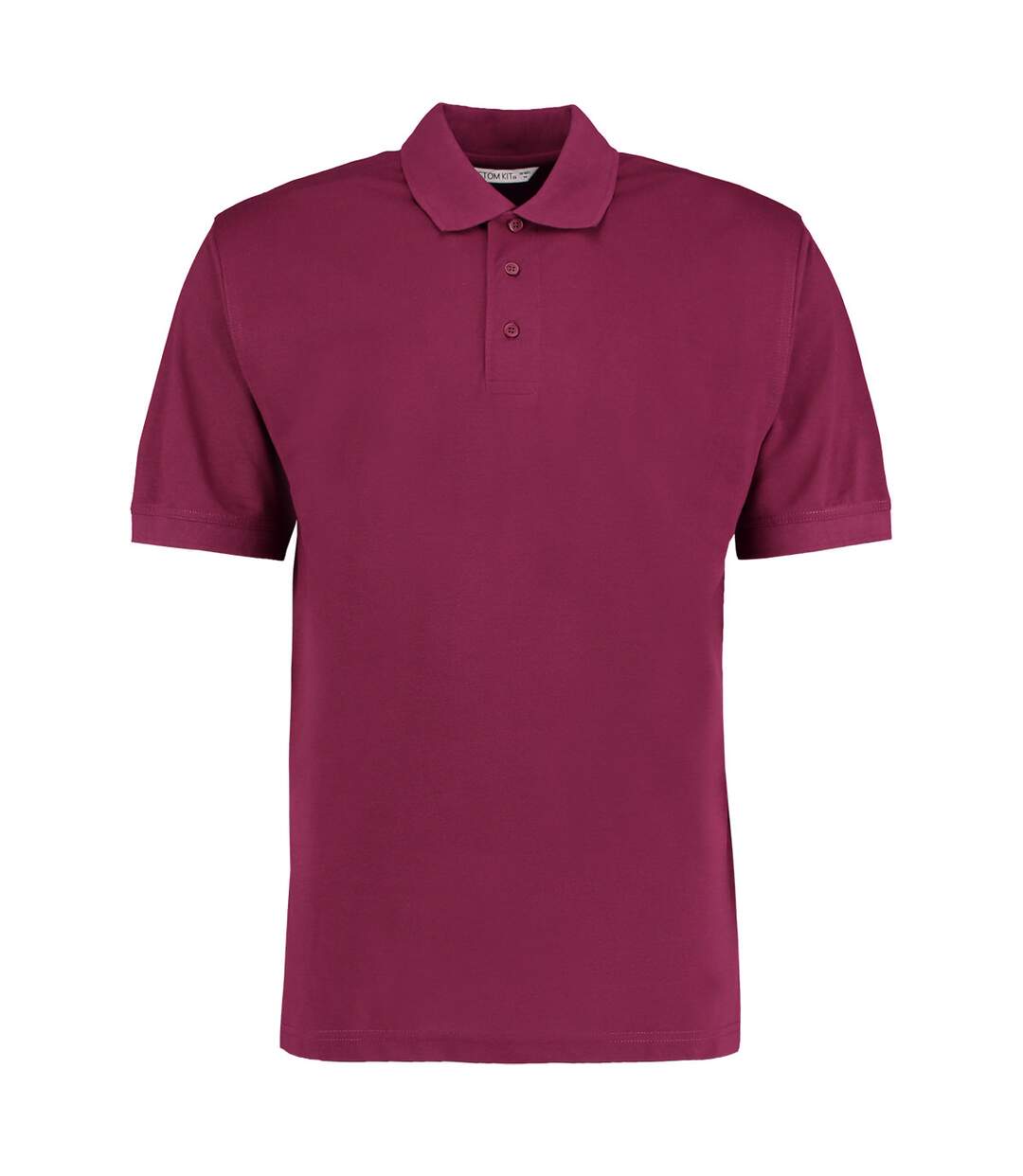 Polo à manches courtes homme bordeaux Kustom Kit