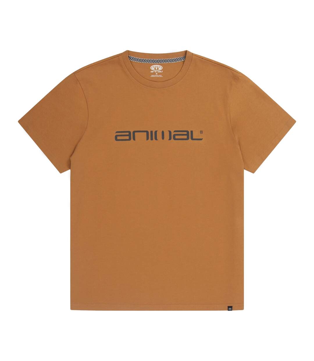 T-shirt leon homme moutarde Animal