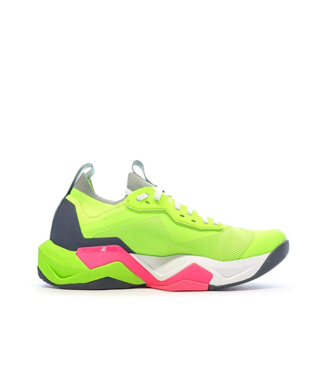 Baskets jaune fluo homme adidas rapidmove adv 2 trainer-2
