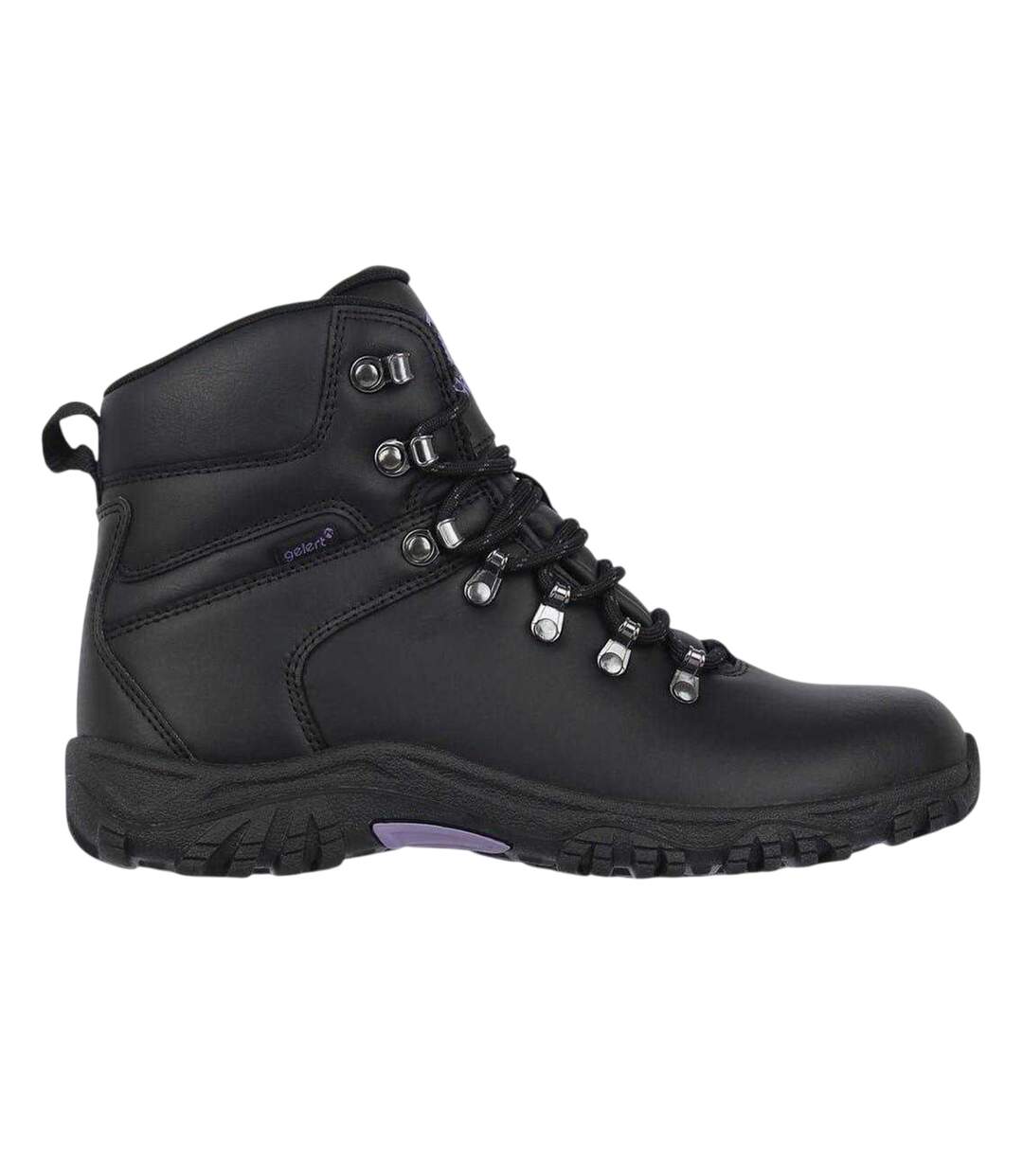Chaussures Montantes De Marche Femme Noir Gelert-1