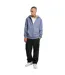 Sweat À Capuche Cozy Homme Bleu Gris Urban Classics-1