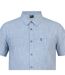 Chemise Manches Courtes Motif/style Texturé Homme Bleu Gelert-4