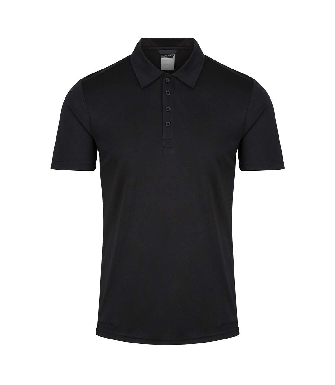 Mens recycled polo shirt black Regatta