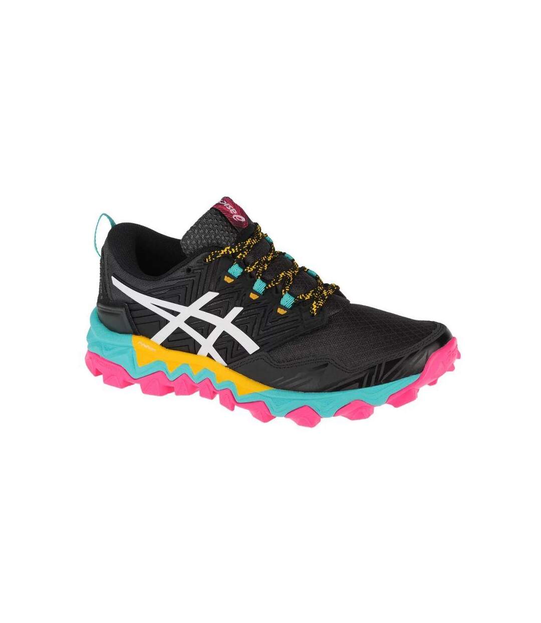 Chaussures Course À Pied Gel Fujitrabuco Femme Noir Asics-1