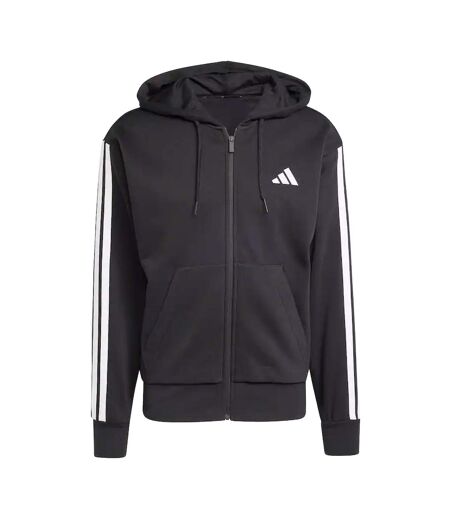 Veste À Capuche 3s Homme Noir Blanc Adidas