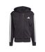 Veste À Capuche 3s Homme Noir Blanc Adidas-2
