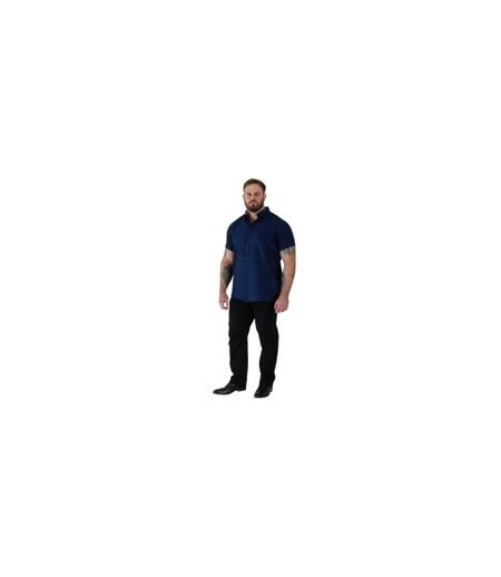 Mens James D555 Oxford Kingsize Tall Shirt Navy Duke
