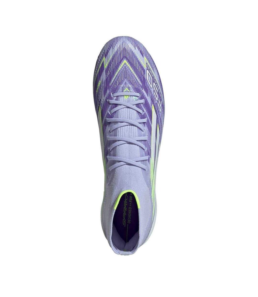Chaussures De Foot Pour Terrain Ferme F50 Femme Violet Citron Adidas-4