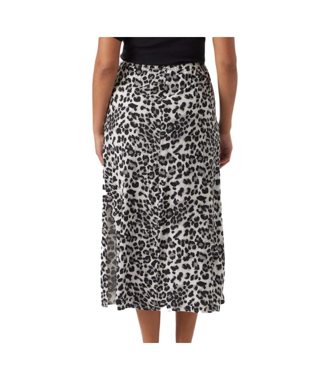 Jupe Longue Imprimé Noir/Blanc Femme Vero Moda Marternity Maxi Skirt - L