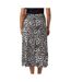 Jupe longue imprimé noir/blanc femme vero moda marternity maxi skirt - l-2