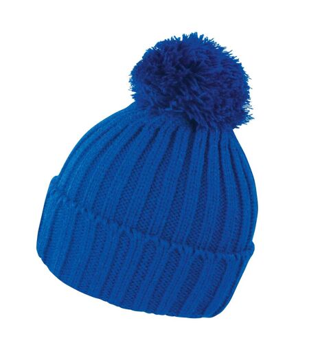 Result Winter Essentials Unisex Adult Knitted HDI Quest Beanie (Royal Blue) - UTBC5356