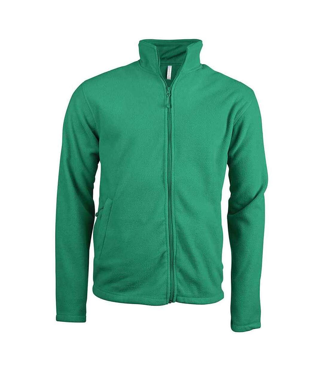 Mens falco fleece jacket kelly green Kariban